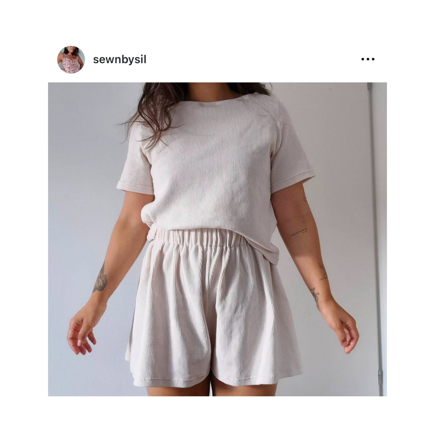 Pyjama Set PDF Sewing Pattern | shorts & top | XXS–2XL