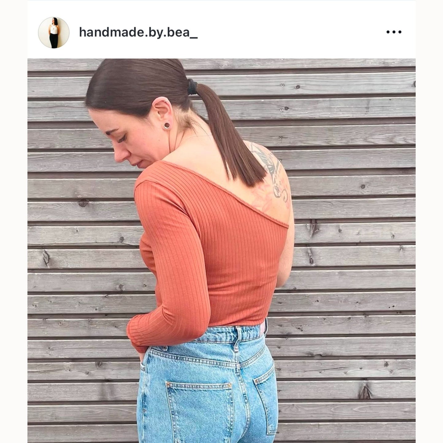 Stephanie Top PDF Sewing Pattern | asymmetrical top | XXS–2XL