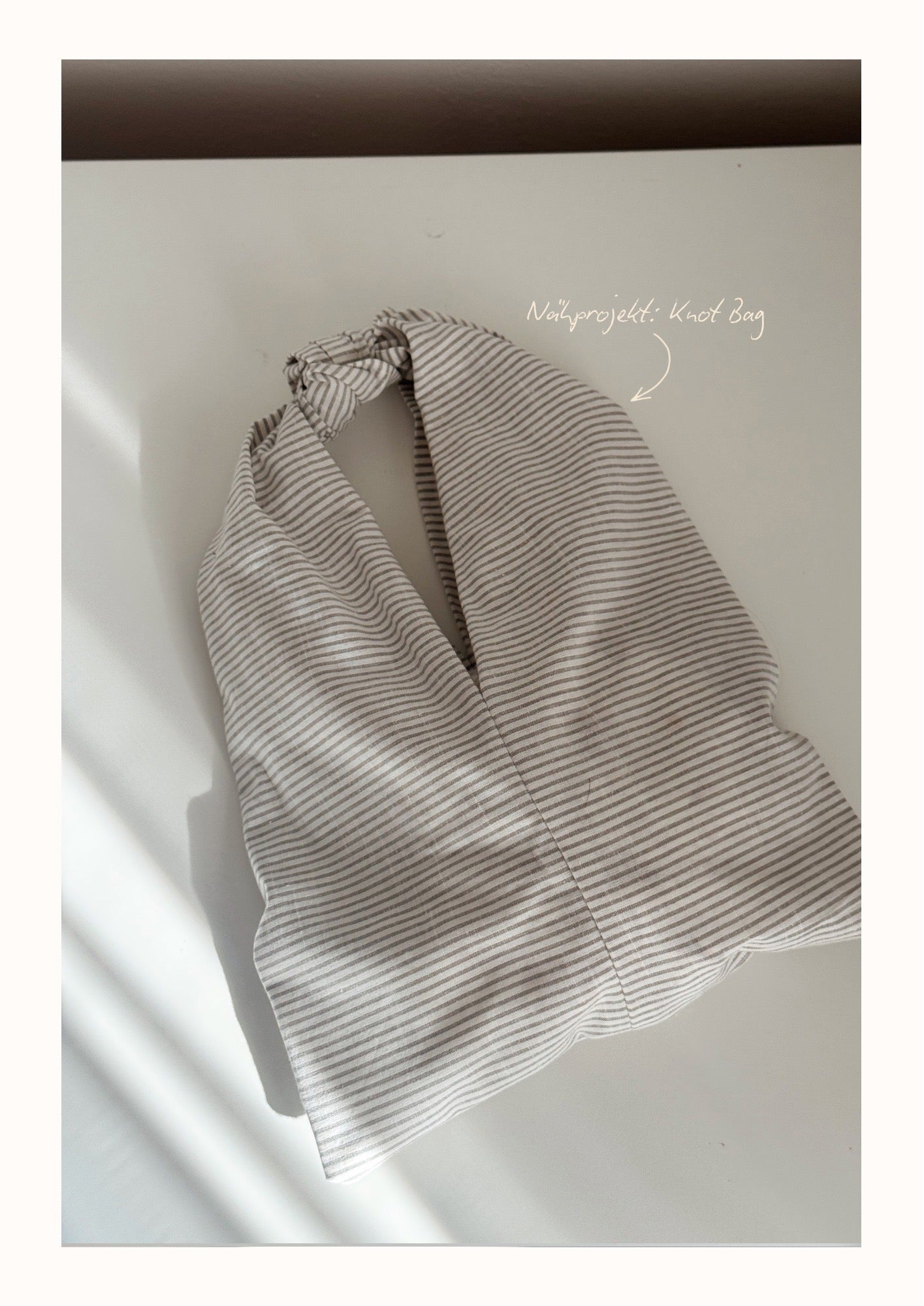 WORKSHOP "Knot Bag" Donnerstag, 18.Juni