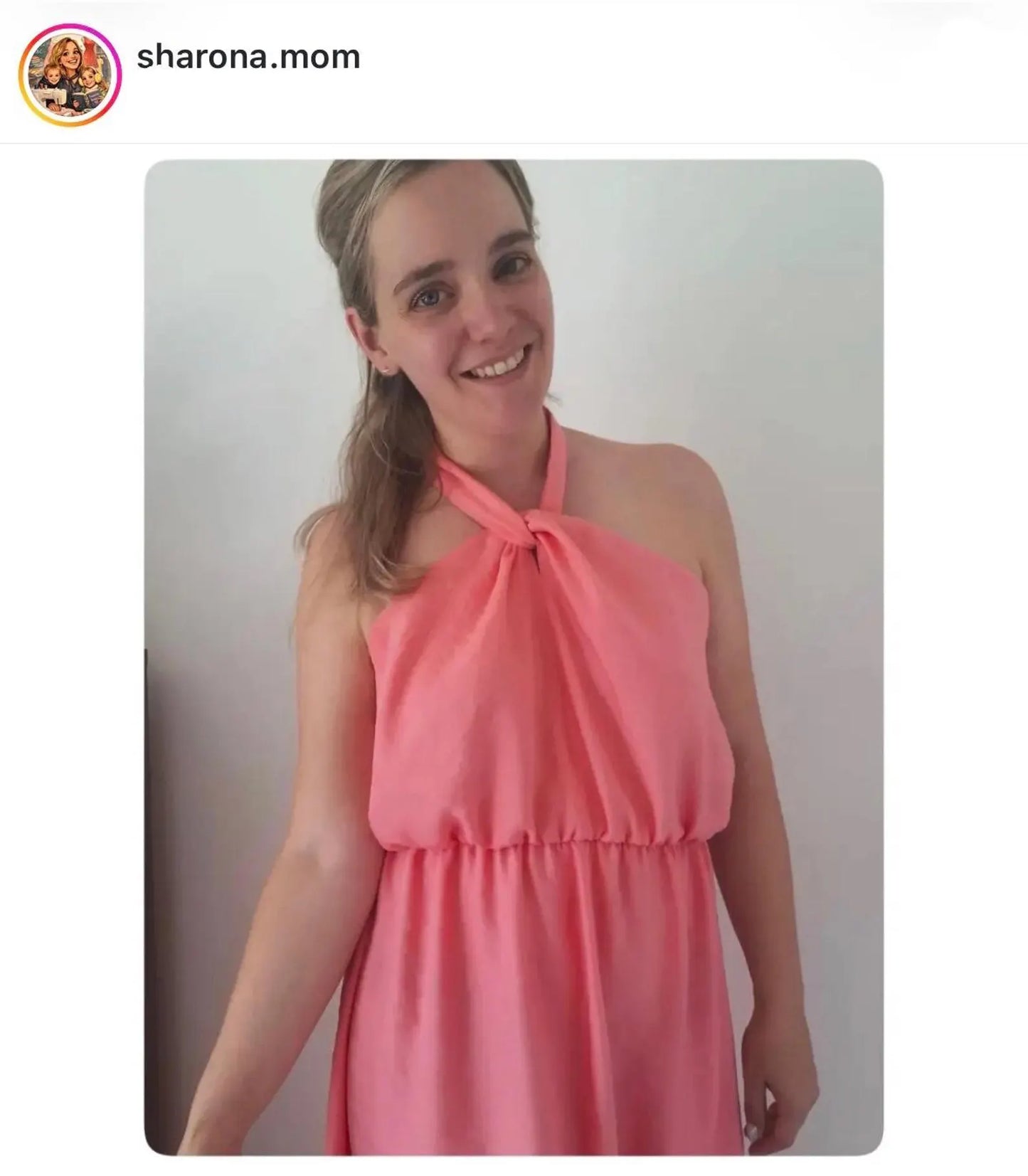 Milena Dress PDF Sewing Pattern to Download | XS – 5XL / 34 – 48 | English & German Instructions | Instant Download