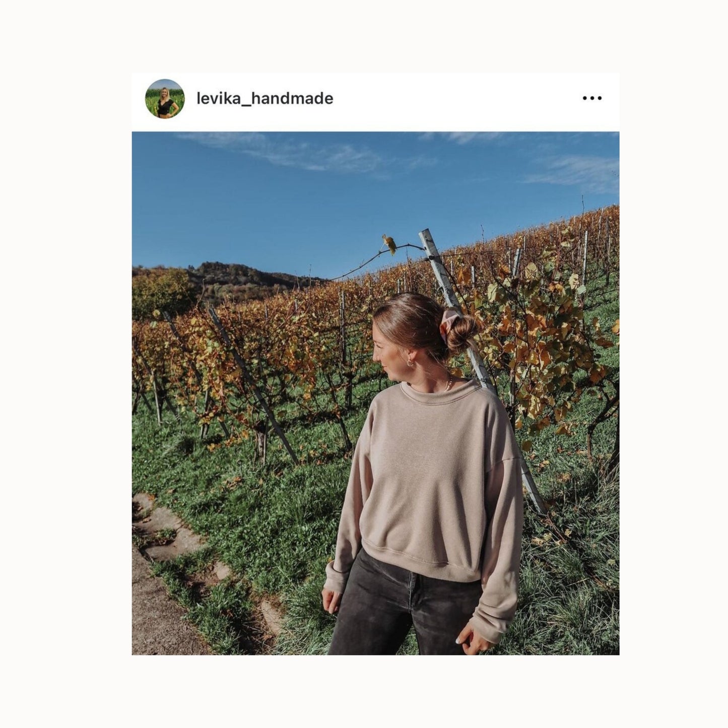 Ella Sweatshirt PDF Sewing Pattern | unisex sweatshirt | XXS–4XL