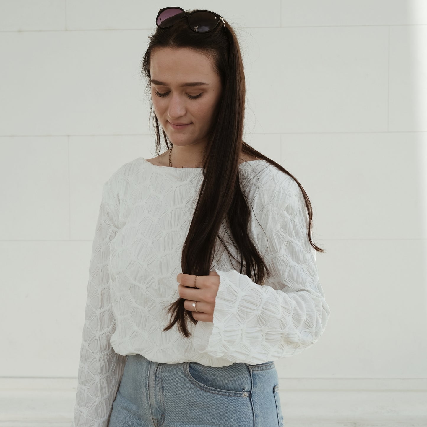 Zoe Blouse PDF Sewing Pattern | open back blouse | XS–2XL
