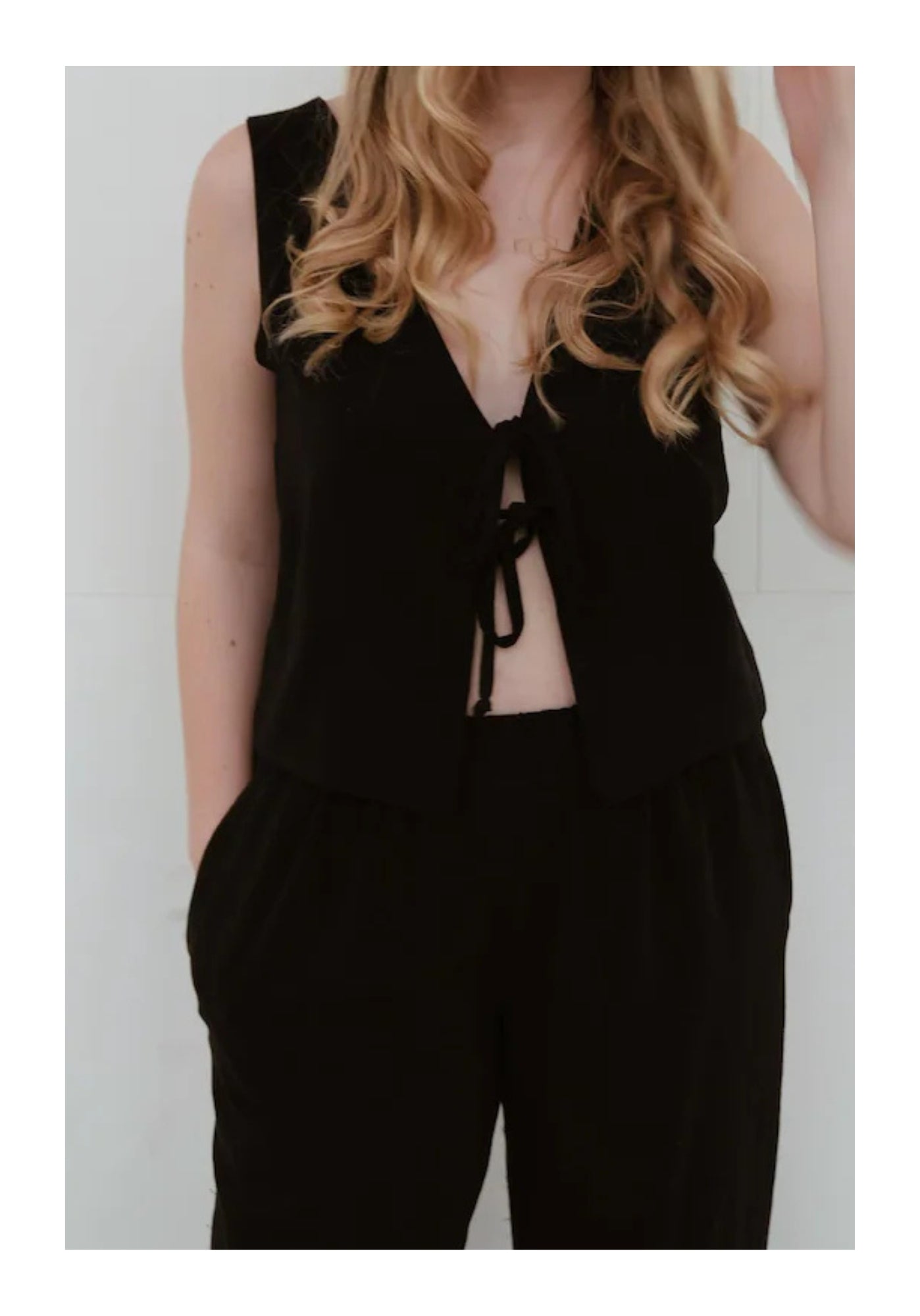 Arielle blouse | digital sewing pattern | XXS - XXL | blouse to tie