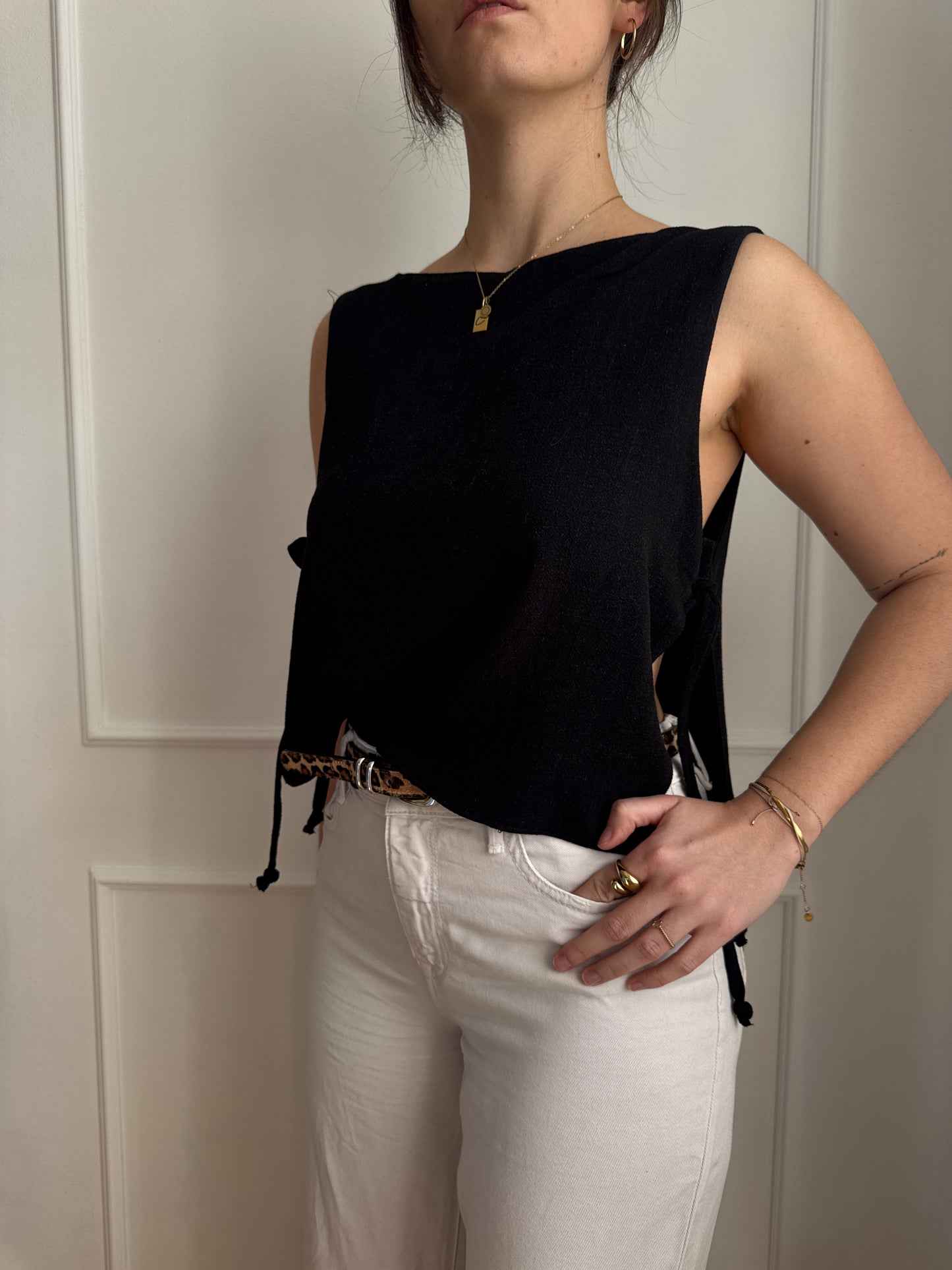 LOLA Blouse PDF Sewing Pattern | blouse with side ties | 2XS–4XL