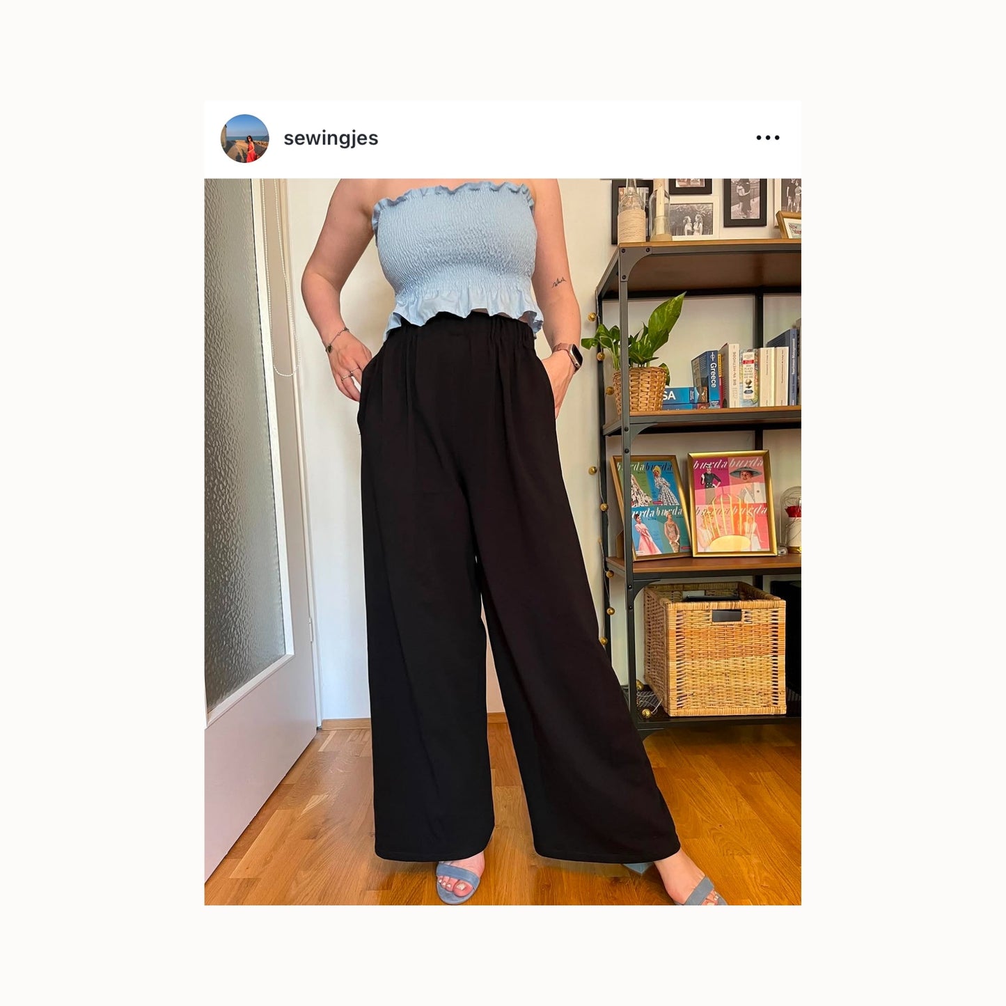 IVY Pants PDF Sewing Pattern | wide leg pants | XXS–2XL