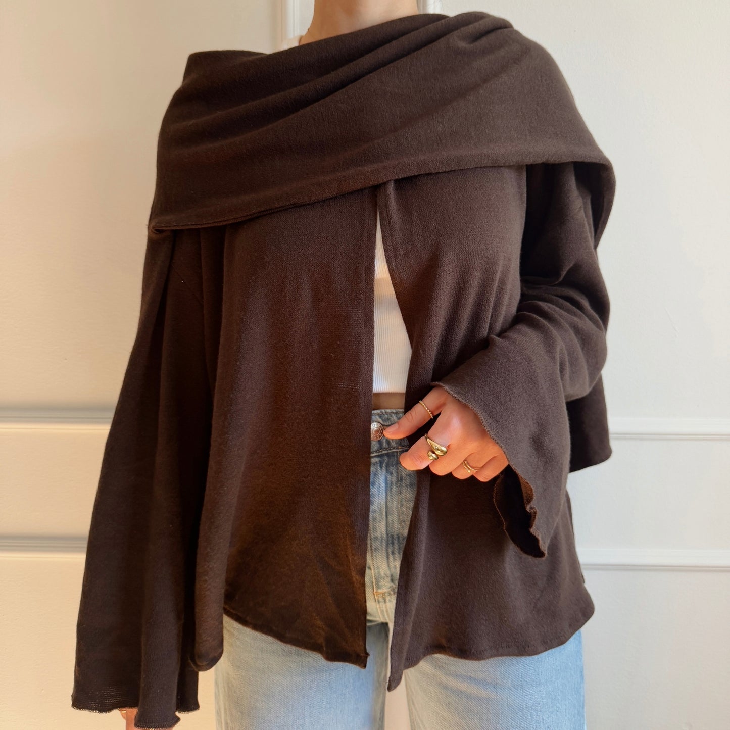 Flora Jacket PDF Sewing Pattern | scarf jacket | XXS–4XL