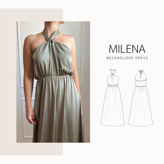 Milena dress PDF Sewing Pattern | summerdress | XS–5XL