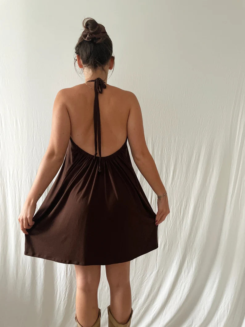 Veronika Dress | digital sewing pattern | XXS - XXL | backless summerdress