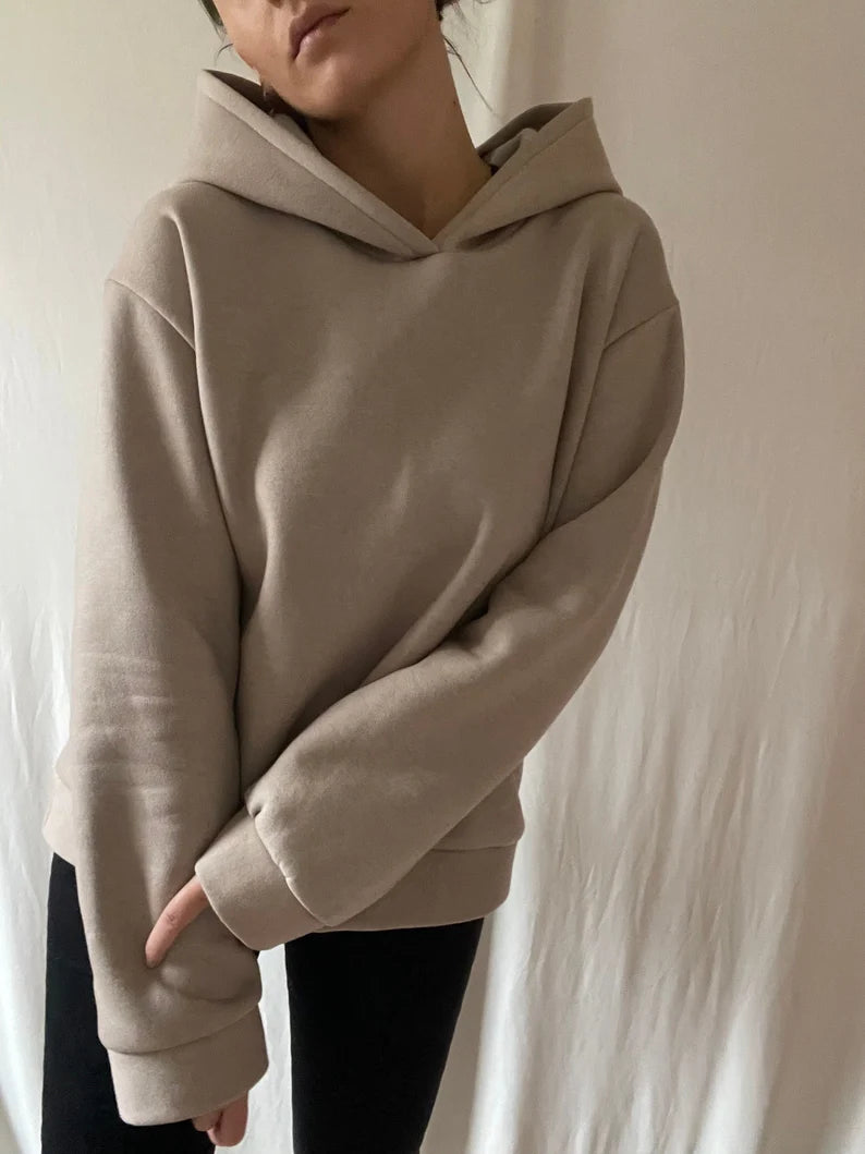 Nora Hoodie PDF Sewing Pattern | unisex hoodie | XXS–2XL