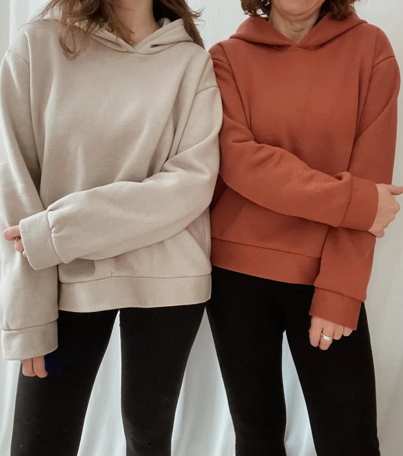Nora Hoodie PDF Sewing Pattern | unisex hoodie | XXS–2XL